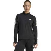 Adidas Iconic Running Half-Zip Jumper Black