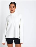 Soft Lux Quarter-Zip Sweatshirt with Modal