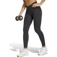 Adidas 3 Stripes High Waisted 7/8 Leggings Black