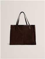 Suede Tote Bag