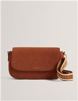 Suede Cross Body Bag