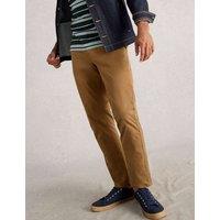 White Stuff Regular Fit Cotton Rich Chinos Brown