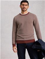 Pure Cotton Crew Neck Jumper