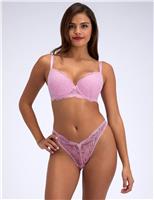 Billie Floral Mesh & Lace Briefs