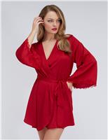 Satin Tie Robe