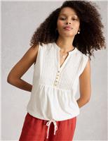 Pure Cotton Embroidered Shirt