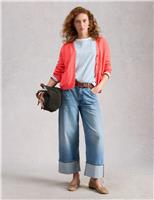 Cotton Rich V-Neck Cardigan