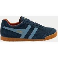 Gola Men's Harrier Suede Stripe Trainers Navy Mix
