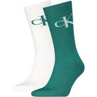 Calvin Klein Cotton Rich Sports Socks Green Mix
