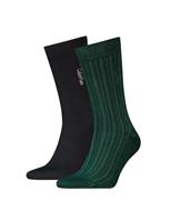 2 Pack Cotton Rich Patterned Socks