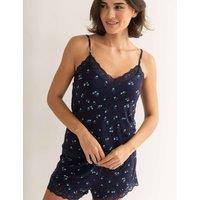 Pour Moi Sofa Loves Lace Hidden Support Cami Blue Mix