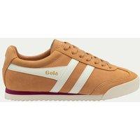 Gola Apollo Suede Lace Up Trainers Pink Mix