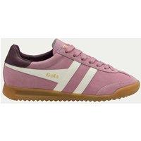 Gola Torpedo Suede Colour Block Trainers Pink Mix