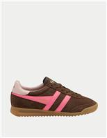 Torpedo Suede Colour Block Trainers