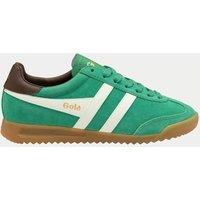 Gola Torpedo Suede Colour Block Trainers Jade