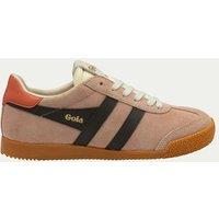 Gola Elan Suede Trainers Light Pink Mix