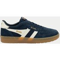 Gola Hawk '86 Suede Trainers Navy Mix