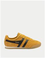 Gola Apollo Suede Trainers Yellow Mix