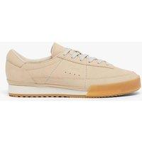 Lacoste Suede Lace Up Trainers Natural