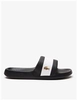 Serve Leather Slip On Pool Sliders
