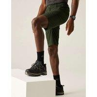 Regatta Highton II Stretch Zip Pocket Walking Shorts Green