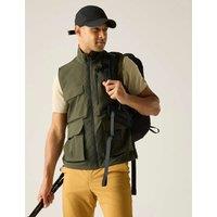Regatta Travel Light Packaway Water Repellent Gilet Green