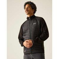 Regatta Clumber Hybrid Water-Repellent Jacket Black