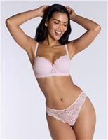 Emma Blush Wired Balconette Bra (B-G)