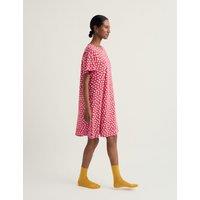 Seasalt Cornwall Cotton Rich Floral Nightdress Pink Mix