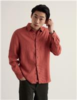 Seasalt Cornwall Pure Linen Shirt Red