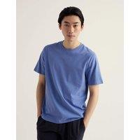 Seasalt Cornwall Pure Cotton Merthen T-Shirt Blue