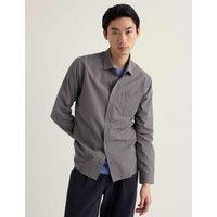 Seasalt Cornwall Pure Cotton Check Shirt Blue Mix