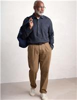 Pure Linen Textured Shirt