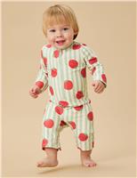Strawberry Print Swim All In One (0-24 Mths)