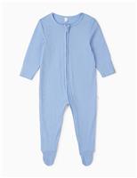 Ribbed Sleepsuit (0-24 Mths)