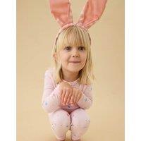 MORI Cotton Blend Fairy Bunny Pyjamas (1-6 Yrs) Pink Mix