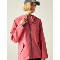 Regatta Bayletta Waterproof Oversized Rain Jacket Pink