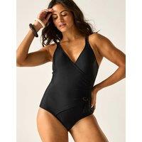 Regatta Baylenne Padded V-Neck Swimsuit Black