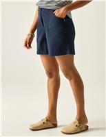 Regatta Liza Pure Lyocell Shorts Green Mix