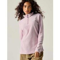 Regatta Sweethart Half Zip Fleece Jacket Light Purple