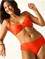 Regatta Aceana Floral High Waisted Bikini Bottoms Navy