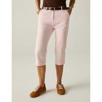 Regatta Cotton Rich Bayletta Capri Shorts Pink