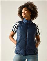 Regatta Carlotte Quilted Funnel Neck Gilet Cream