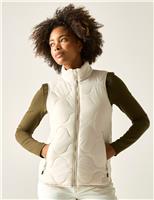 Carlotte Quilted Funnel Neck Gilet