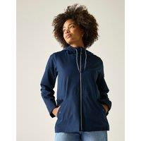 Regatta Bayletta Waterproof Oversized Rain Jacket Navy