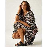 Regatta Avorno Printed Midaxi Beach Dress Beige