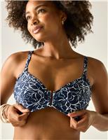 Aceana III Floral Padded U-Wire Bikini Top
