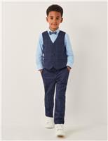 Four-Piece Checked Suit (6 Mths-13 Yrs)
