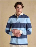 Pure Cotton Striped Rugby Shirt