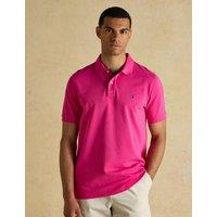 Joules Pure Cotton Pique Polo Shirt Pink